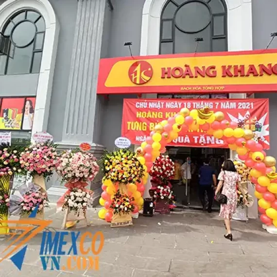 IMEXCO VN - Chúc mừng Khai trương cửa hàng Hoàng Khang Mart cơ sở 4